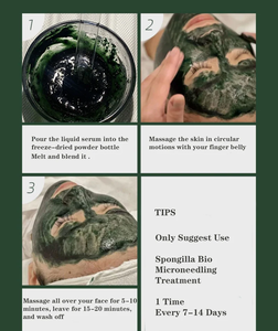 Terapia <span class=keywords><strong>de</strong></span> Microagujas K Bio, Eliminación del Acné, <span class=keywords><strong>Peeling</strong></span> <span class=keywords><strong>de</strong></span> <span class=keywords><strong>Algas</strong></span>, Mascarilla Reafirmante en Polvo, Regeneración <span class=keywords><strong>de</strong></span> Colágeno, Set <span class=keywords><strong>de</strong></span> Microagujas <span class=keywords><strong>de</strong></span> Esponja - Product Image 6