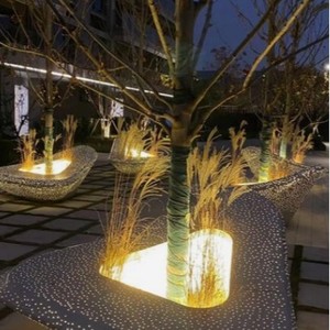 Nuevo Banco de Arte Creativo Magic Stone, de Hormigón UHPC, para Jardín Exterior, con Forma Irregular, Resistente a la Corrosión, para Patio - Product Image 1