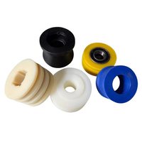 Roues à poulie miniatures en nylon MC, rouleaux de convoyeur à gorge en V/U pour machines industrielles, haute capacité de charge, fournisseur OEM en gros