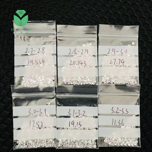 Kim cương tổng hợp dạng hạt nhỏ 0.8-3.3mm màu trắng DEF VVS-SI, kim cương HPHT, kim cương mọc trong phòng thí nghiệm CVD - Product Image 6