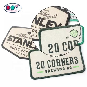 Nhãn Hiệu Damask Dán Logo Thương Hiệu Tùy Chỉnh Theo Yêu Cầu Miếng Vá Dệt Cho Quần Áo - Product Image 3