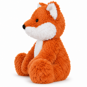 Peluche <span class=keywords><strong>Volpe</strong></span> Kawaii Arancione e Bianca Personalizzabile con Coda Soffice per Collezioni Regalo a Tema Bosco - Product Image 3