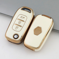 Étui de protection souple en TPU pour clé de voiture Renault Koleos Kadjar Talisman FLUENCE CAPTUR, avec porte-clés et accessoires
