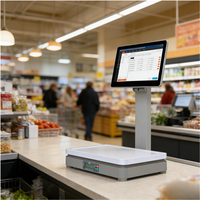 Sistema POS Directo de Fábrica, Pantalla Táctil Capacitiva, Báscula con IA, Caja Registradora Android, Terminal de Facturación de Fácil Operación, Wi-Fi 6