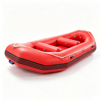Rafteau gonflable MJK de haute qualité de 11 pieds (335 cm) pour 4 personnes, bateau de dérive stable résistant aux UV, en vente