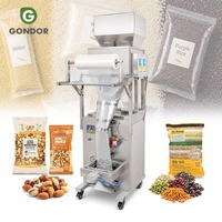 Popcorn Zout Gedroogd Fruit Automatische Verpakkingsmachine Automatische Multifunctionele Verpakkingsmachine Volumetrische Granulaatvulmachine