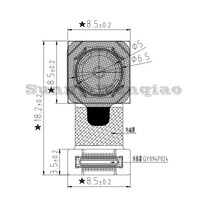 Capteur cmos OV 13MP haute définition sdk Mini haute résolution MIPI vr PDAF ois ai OV13855 OV13850 Module de caméra