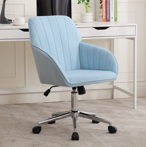 Bleu bébé + velours
