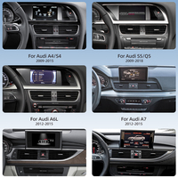 Voiture sans fil pour Audi MMI 3G A1/A6/A7/Q6 2009-2015 6.5 "7" 8 "Écran Caméra de recul Interface Carplay Android Auto