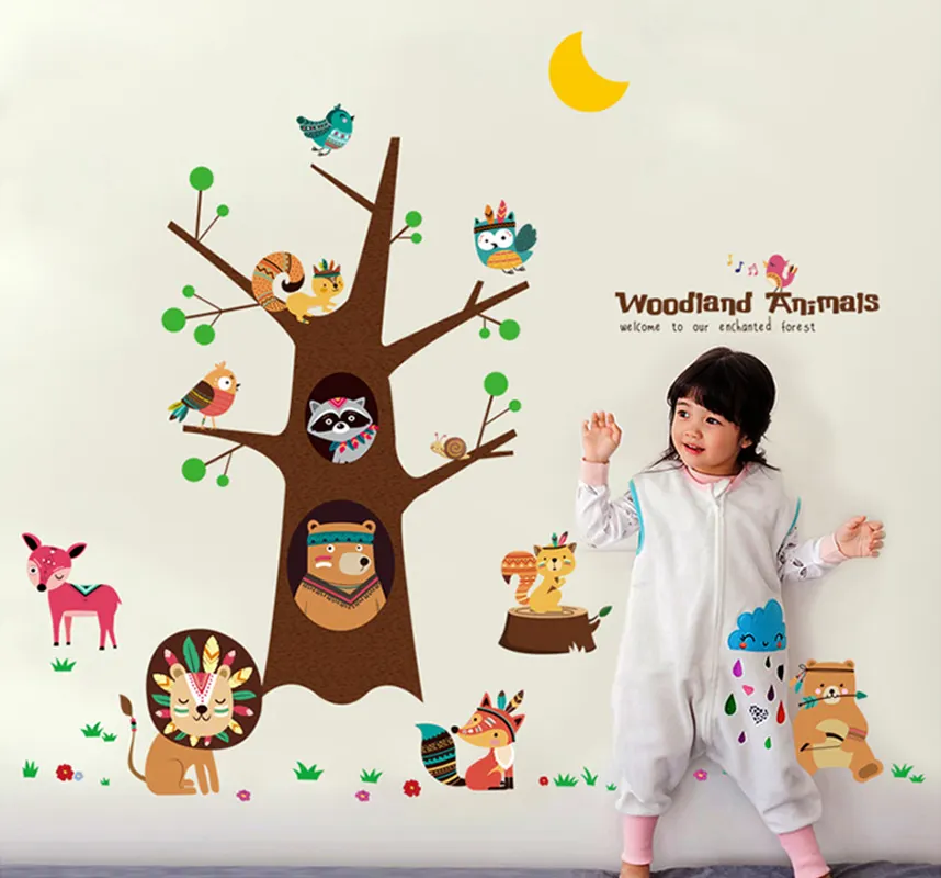 Giant Wall Decals for Kids Rooms, Nursery, Baby, Boys & Girls Bedroom - Peel & Stick, Large Removable Vinyl Wall Stickers