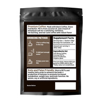 Poudre de remplacement de repas Slim Keto Coffee MCT pour adultes, contrôle de la alimentation saine, perte de poids instantanée