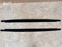 Side Skirt Gloss Black Gaya MP untuk BMW Seri 3 E90 MP Side Bumper Suku Cadang Mobil 2005-2011