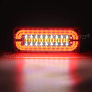 2 Luces Traseras LED de 24V para Camión, Luz de Freno, Intermitente, para Remolque, Caravana, Camión, Tractor, Kamaz - Product Image 3
