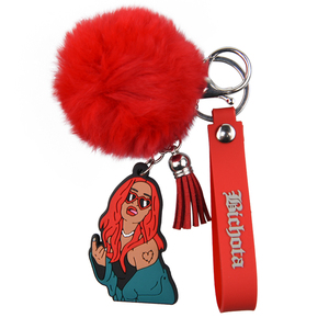 Llavero de Goma PVC con Diseño de Dibujos Animados en 3D, Regalo de Año Nuevo 2026, Llavero con Animalitos Adorables - Product Image 4