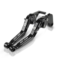 Leviers d'embrayage de frein pliants réglables pour moto Levier extensible pour YAMAHA MT-125 2024-2019