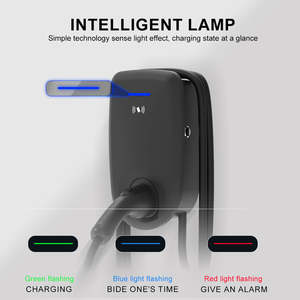 Nouvelle station <span class=keywords><strong>de</strong></span> recharge pour véhicules électriques Energy Star Home Base, type 2, 7 kW, chargeur mural rapide AC avec boîtier en plastique pour utilisation en <span class=keywords><strong>garage</strong></span> - Product Image 4