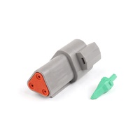 Connecteur étanche à 3 broches dt04-3p haute température résistance dt série 3pin mâle