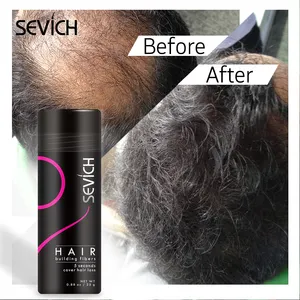 Wholesale Effective Multi-colors Thick Filling Hair Building Fibers Cover Fiber Growth Powder Black Dark Brown For Men And Women