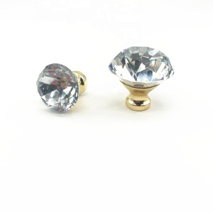 Handle and <strong>Knob</strong> CX725 European Style Decorative Glass <strong>Crystal</strong> <strong>Gold</strong> Kitchen Cabinet Door <strong>Knobs</strong> Handles Elegant <strong>Knobs</strong> Handles - Product Image 3
