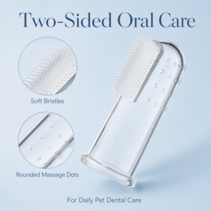 Cepillo de Dientes de Silicona Suave para Bebés, para la Dentición y el Cuidado Bucal - Product Image 2