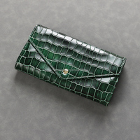 2025 disesuaikan tas Clutch wanita mewah dompet penyimpan kartu wanita tersedia berbagai warna bahan