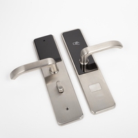Cerradura de hotel de acero inoxidable 304, RFID, software gratuito de gestión de hoteles, SDK, acoplamiento sin costuras, desarrollo secundario gratuito