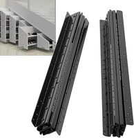 Glissières de tiroir dissimulées AOLISHENG à extension totale, capacité 120 kg, robustes, à roulement à billes, pour cuisine et extérieur