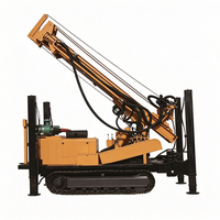 Machine de forage de puits d'eau économique avec entraînement par courroie simple et démarrage facile du moteur pour les champs agricoles saisonniers