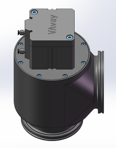 Vanne à clapet pneumatique à vide poussé en acier inoxydable série DN80 80 mm - Product Image 5