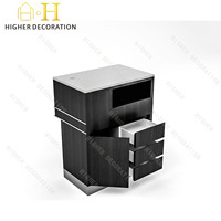 Comptoir de caisse tendance, comptoir de caisse haute efficacité, comptoir de caisse moderne en verre pour le commerce de détail, y compris le comptoir de réception
