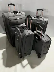 Set di valigie trolley di lusso bagaglio a mano all'ingrosso in fabbrica valigia da 32 pollici di grande capacità con ruote