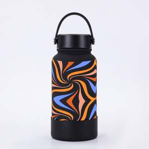 Logotipo personalizado 650ML Gimnasio 22OZ Botella DE AGUA DE ACERO INOXIDABLE Tazas de agua deportivas de metal - Product Image 3