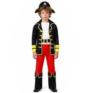 Costume di Halloween per Bambini Unisex, Set da <span class=keywords><strong>Pirata</strong></span> Echo in Poliestere, Travestimento Ispirato ai Pirati dei Caraibi, Accessori per Cosplay TV <span class=keywords><strong>e</strong></span> Cinema - Product Image 5
