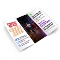 Impression personnalisée tout-en-un de posters, dépliants, prospectus flexographiques en carton, brochures publicitaires et dépliants en gros