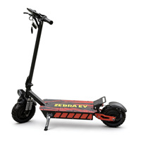 Trottinette électrique tout-terrain 11 pouces, haute vitesse, 1200W, double motorisation, pliable, capacité de charge 150kg, autonomie 60km/h, batterie lithium ternaire
