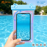 Étui de téléphone étanche personnalisé, sac de surf vintage en PVC pour femme, robe d'été, antichoc, antivol, durable, portable, pour usage quotidien et voyage