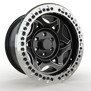 Rueda Todoterreno 4x4 de 17X8.5 Pulgadas, Forjada, con Beadlock, 5x127, Capacidad de Carga 1250 kg - Product Image 1