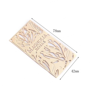 Promotional Gifts Hollow Square <b>Bookmark</b> Private Custom Logo Metal <b>Bookmark</b> - Product Image 3