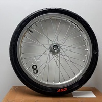 Juego de Ruedas Supermoto Sur-Ron Light Bee de 17 Pulgadas, Plateadas, 1.60x17 2.15x17, Llantas de Aluminio CNC para Segway X260, Venta al Por Mayor de Fábrica OEM