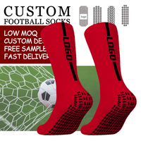 Chaussettes de football personnalisées antidérapantes pour hommes et femmes, chaussettes de sport avec logo