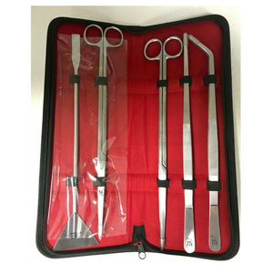 Kit de 5 Herramientas para Acuario 2026, Herramientas de Acero Inoxidable para Plantas Acuáticas LA ELAHI - Product Image 3