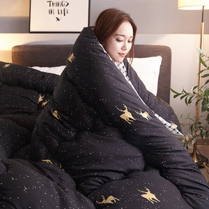 Copripiumino trapuntato in poliestere Sherpa invernale addensato - Product Image 2