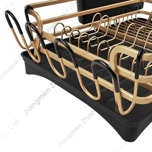 Escurridor de Platos de Gran Capacidad, Cuadrado, con Bandeja, Tamaño L, para Almacenamiento en la Cocina - Product Image 2