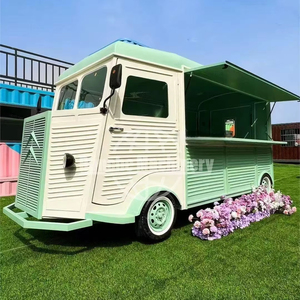Camion de restauration rapide en acier inoxydable, cuisine mobile, remorque avec caractéristiques antirouille pour la vente en gros de snacks, hot-dogs, glaces - Product Image 1