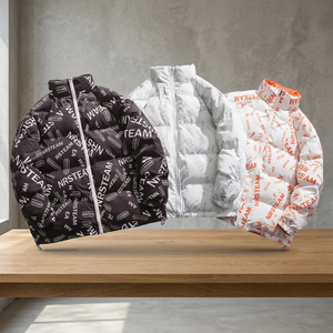 Veste d'hiver en duvet rembourrée unisexe personnalisée Premium Comfort - Product Image 2