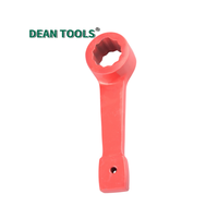 Clé à douille anti-étincelles 22 mm, à extrémité unique, manuelle, métrique, industrielle, à poignée droite, modèle DEAN TOOLS 2014