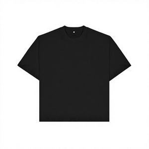 Unisex Oversized 300 Gsm O-Neck Jersey 100% Cotton Heavy Weight Eco-Friendly Breathable Casual Printed Pattern Blank <b>T</b>-<b>Shirts</b> - Product Image 2