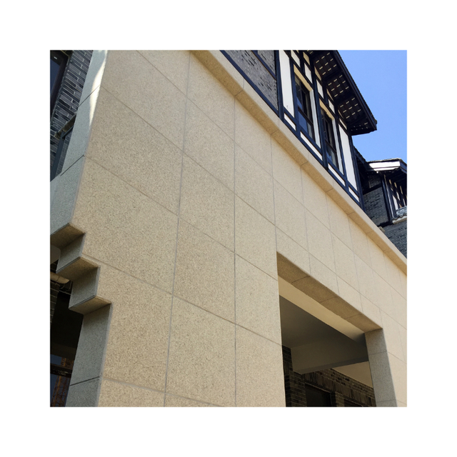 Justone Modern Outdoor Granite Exterior Stone Cladding with 3D Model Design Durable & Waterproof Artificial Stone Veneer