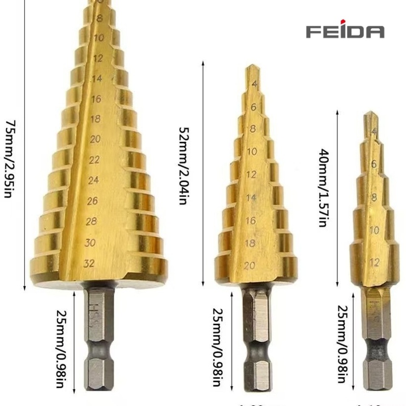 FEIDA PPR Lifting Stepped Drill Bit