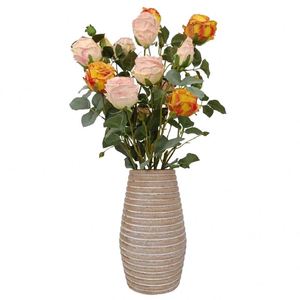 Rosa de Terciopelo Artificial en Oferta, Flor Individual para Decoración de Interiores, Exteriores, Bodas y Hogar - Product Image 1